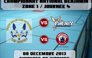 Championnat Benjamins dimanche 8 décembre 2013 - Journée 4 -