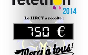 Résultat téléthon 2014