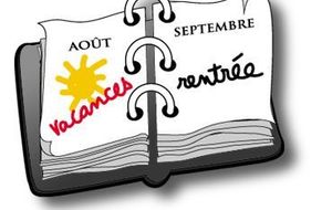 Les vacances se terminent! Bientôt la reprise...