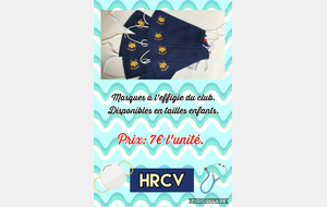 Les masques sont arrivés !!!