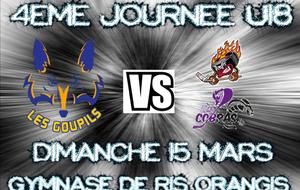 4ème journée championnat U18
