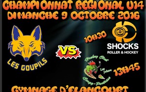 1ère journée championnat U14