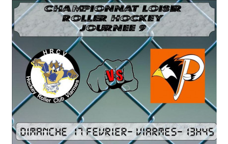 Journée 9 - CLRH - Viarmes vs Le Roller Puck de la Verrière le 17/02/13