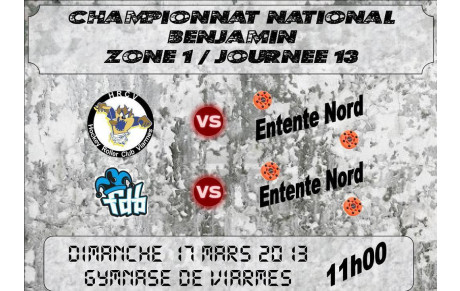 17 mars 2013 au gymnase de Viarmes....