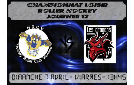 Le 7 avril au gymnase de Viarmes....Les Dragons contre Les Diables....