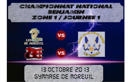 Première Journée du Championnat Benjamins Dimanche 13 octobre à Moreuil !