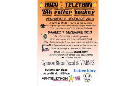 Le TELETHON et le HRCV !! Les 6-7 et 8 décembre 2013