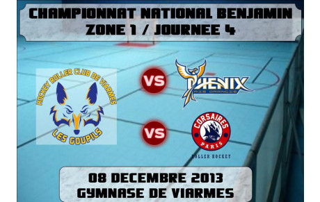 Championnat Benjamins dimanche 8 décembre 2013 - Journée 4 -