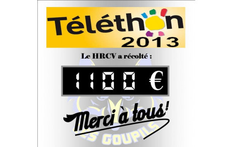Résultat Téléthon 2013
