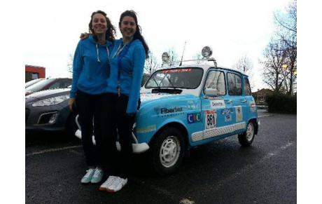 4L trophy &quot;Noémie et Alizée&quot; en direct!