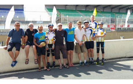 Un record au 24H du Mans roller 2015