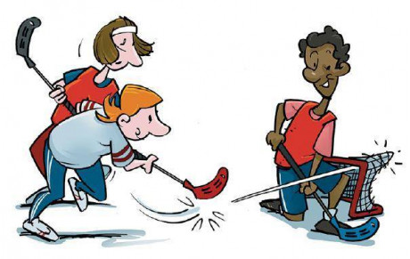 NOUVEAU! Section Floorball!