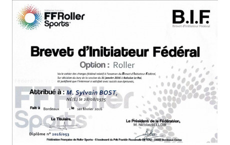 Bravo Sylvain!