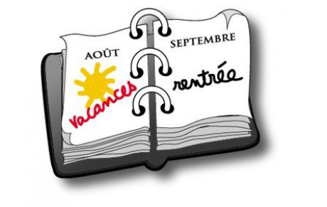 Les vacances se terminent! Bientôt la reprise...