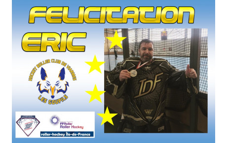 Eric LEDOUX vainqueur de la coupe des ligues vétérans