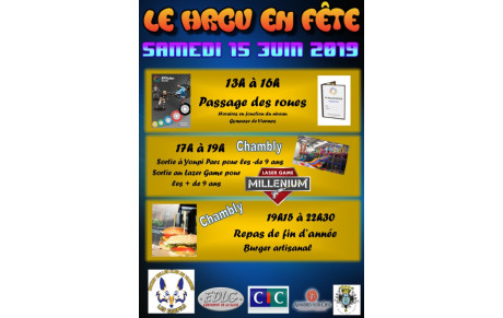 Fête de fin de saison 2019